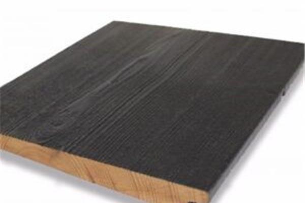 Thermowood grenen potdeksel zwart, geborsteld Essen, Houthandel Van Den Berg